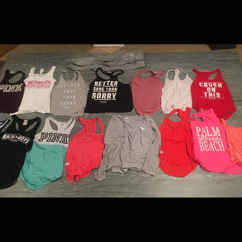 VS PINK Tank Tops - 15